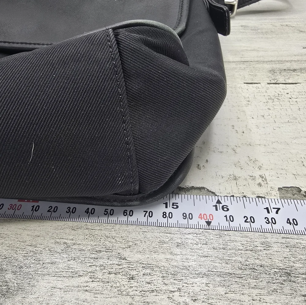 Coach Black Laptop Messenger Bag